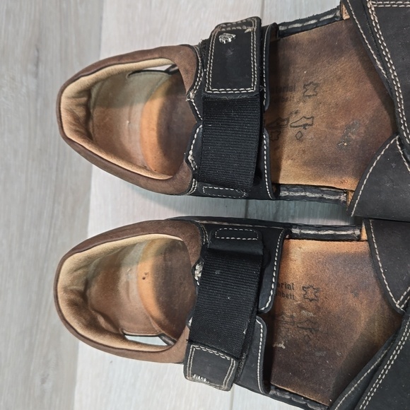 Finn Comfort Women Samara Leather Hook&loop Sandals shoes sz 42/11 - Picture 5 of 14